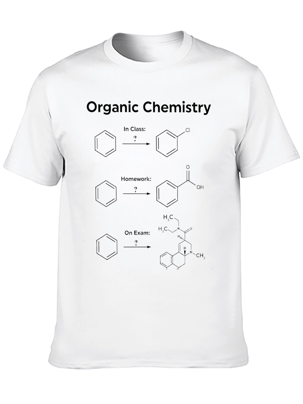 Organic Chemistry T-Shirt - Funny Science Student Gift