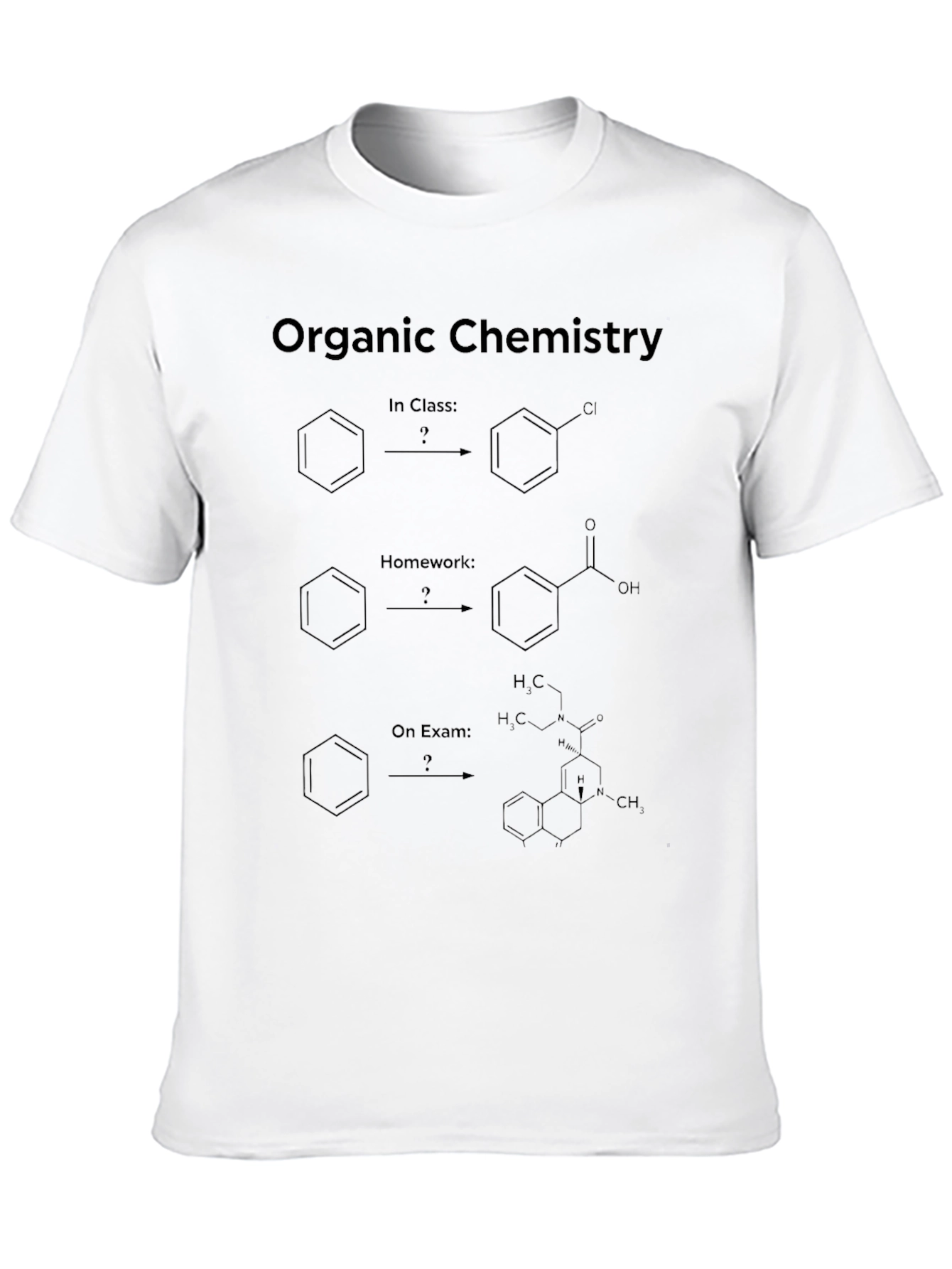 Organic Chemistry T-Shirt - Funny Science Student Gift