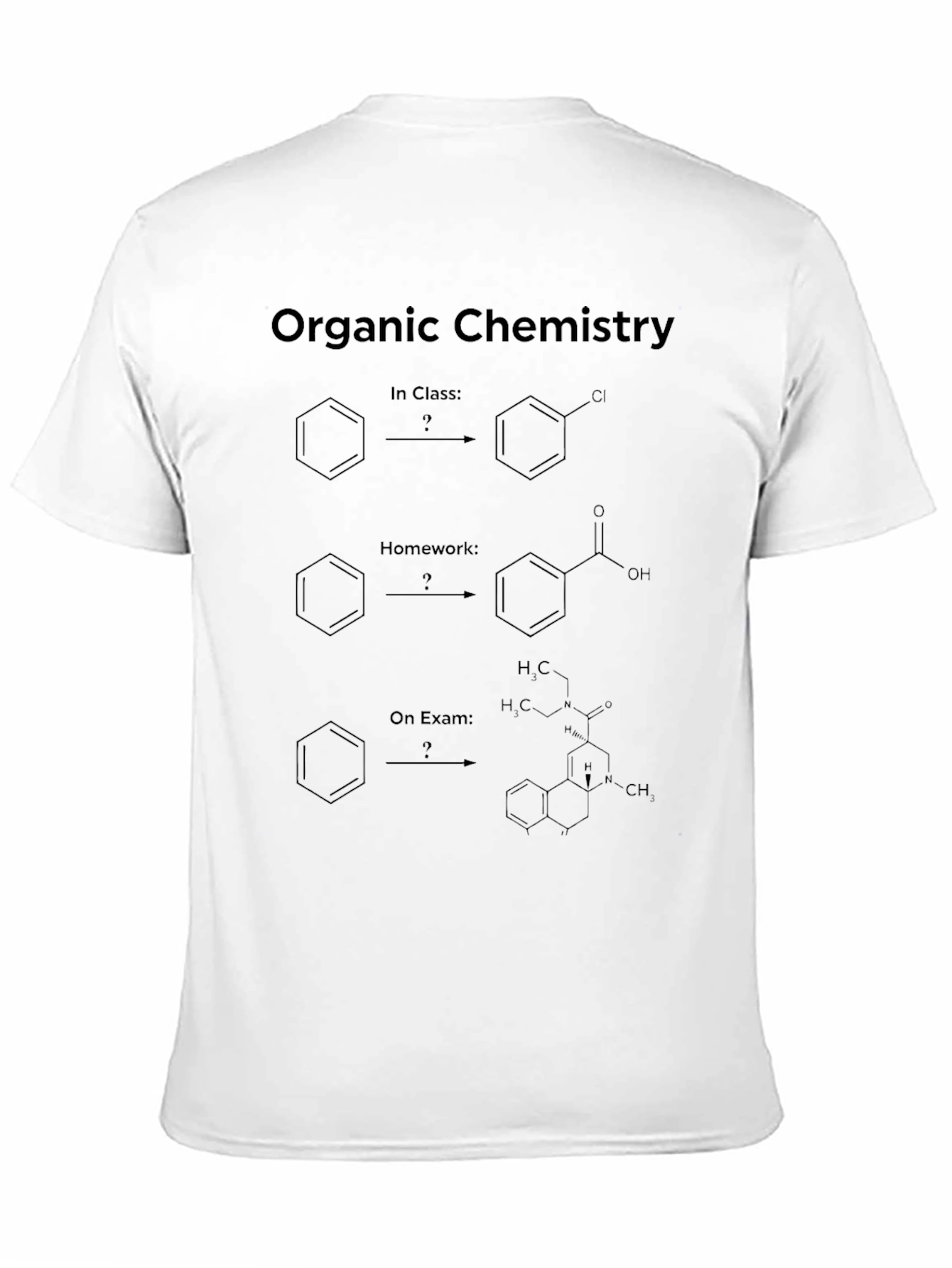 Organic Chemistry T-Shirt - Funny Science Student Gift