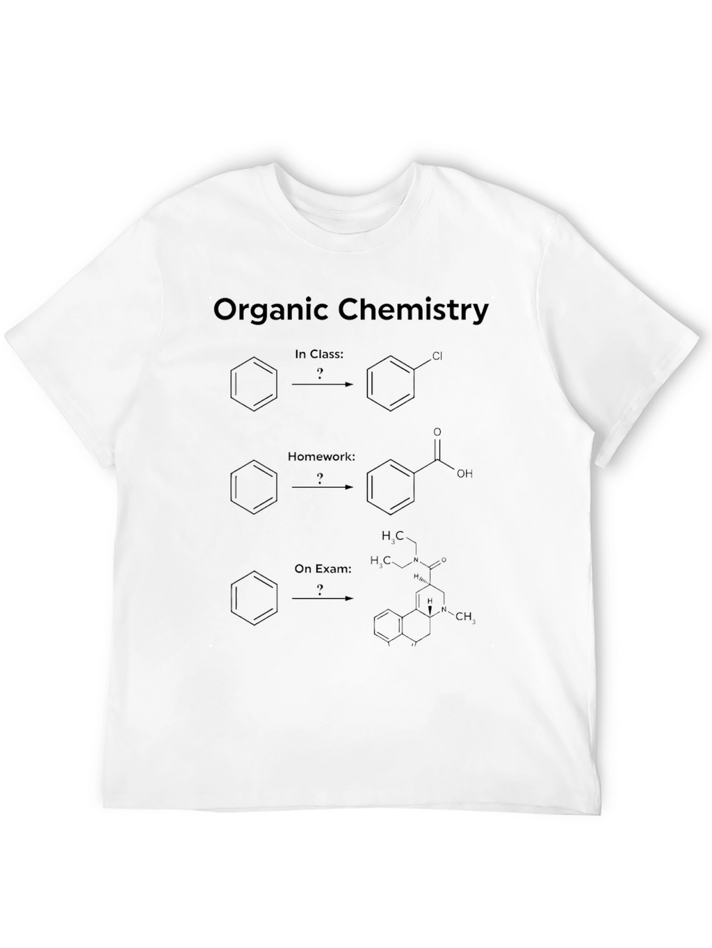 Organic Chemistry T-Shirt - Funny Science Student Gift