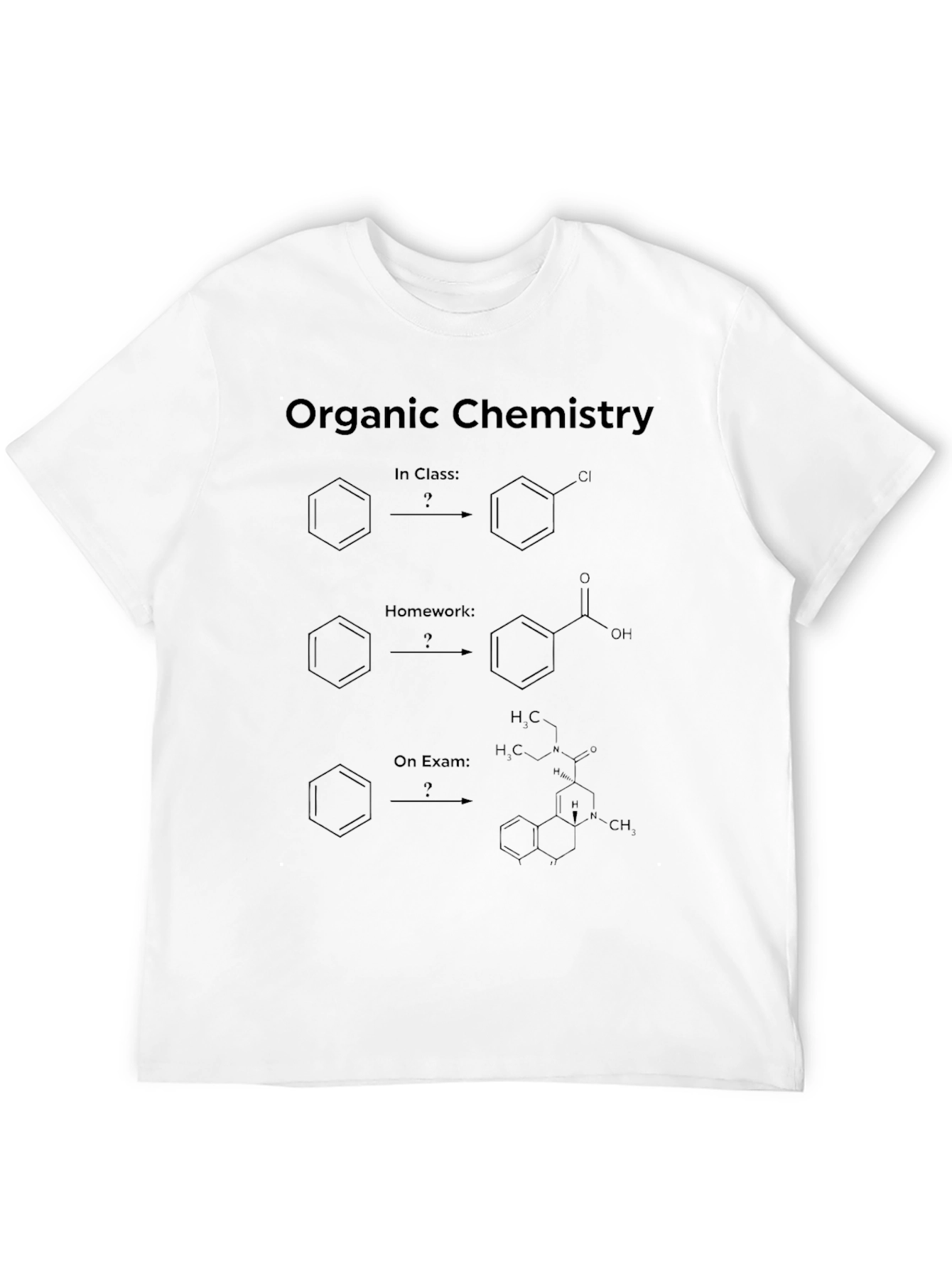 Organic Chemistry T-Shirt - Funny Science Student Gift