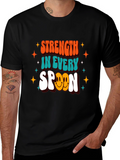 Strength In Every Spoon Graphic T-Shirt