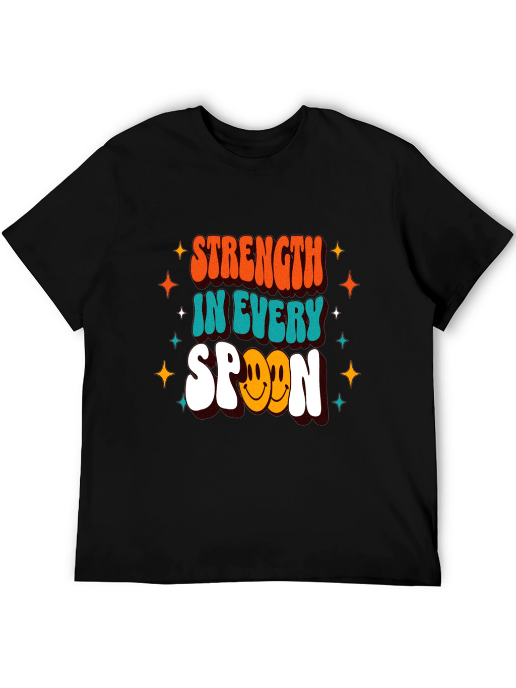 Strength In Every Spoon Graphic T-Shirt
