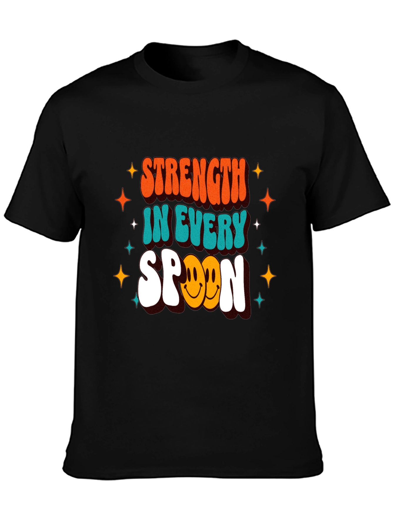 Strength In Every Spoon Graphic T-Shirt