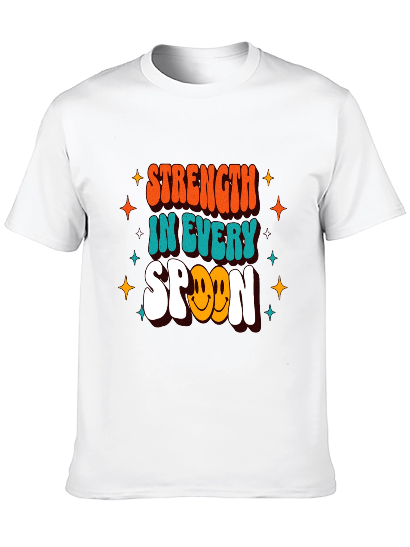 Strength In Every Spoon Graphic T-Shirt