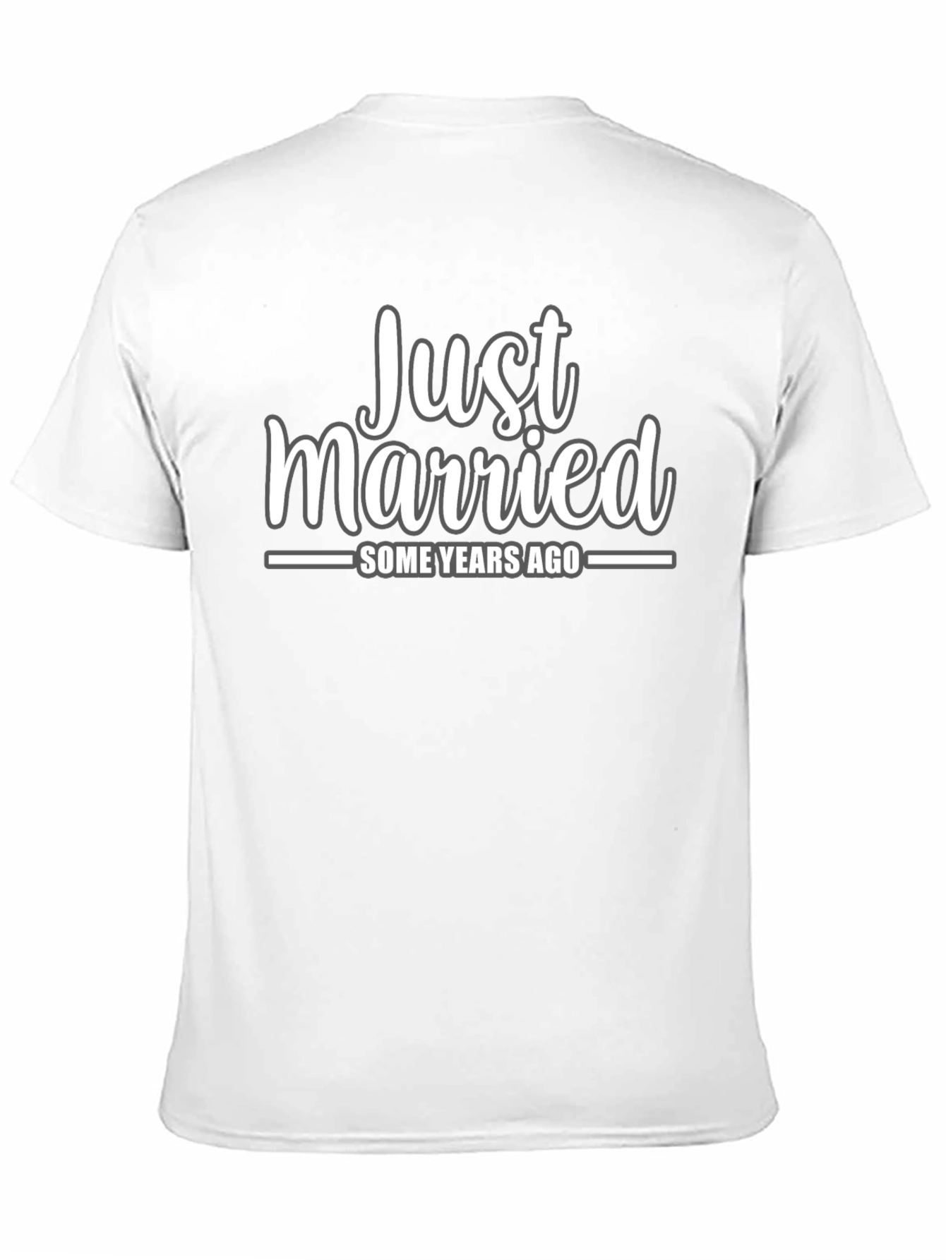 Just Married Some Years Ago T-Shirt