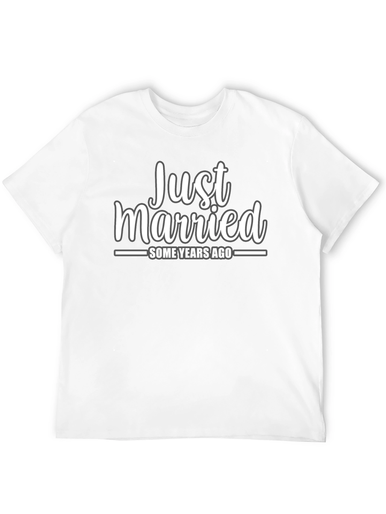 Just Married Some Years Ago T-Shirt