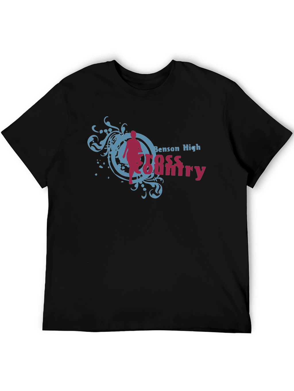 Benson High Cross Country Black T-Shirt
