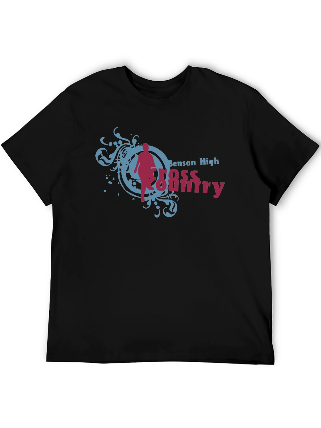 Benson High Cross Country Black T-Shirt
