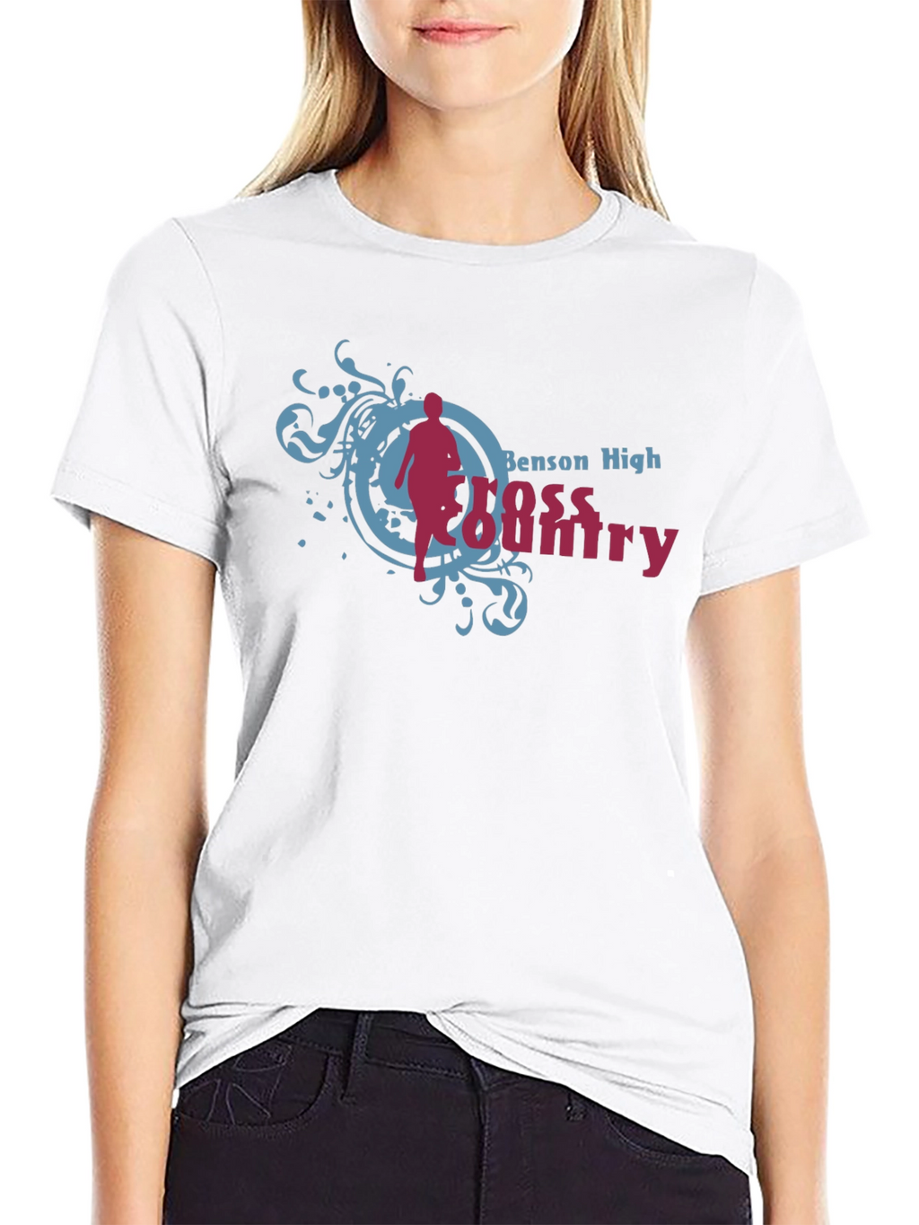 Benson High Cross Country Black T-Shirt