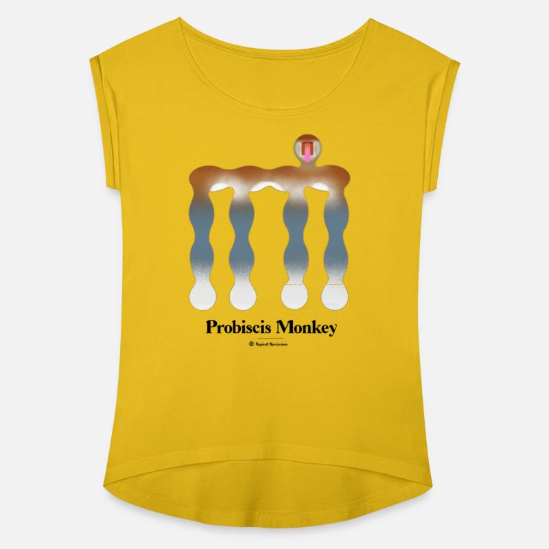 Bold monkey print "Probiscis Monkey"