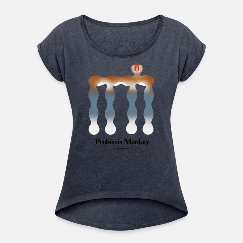 Bold monkey print "Probiscis Monkey"