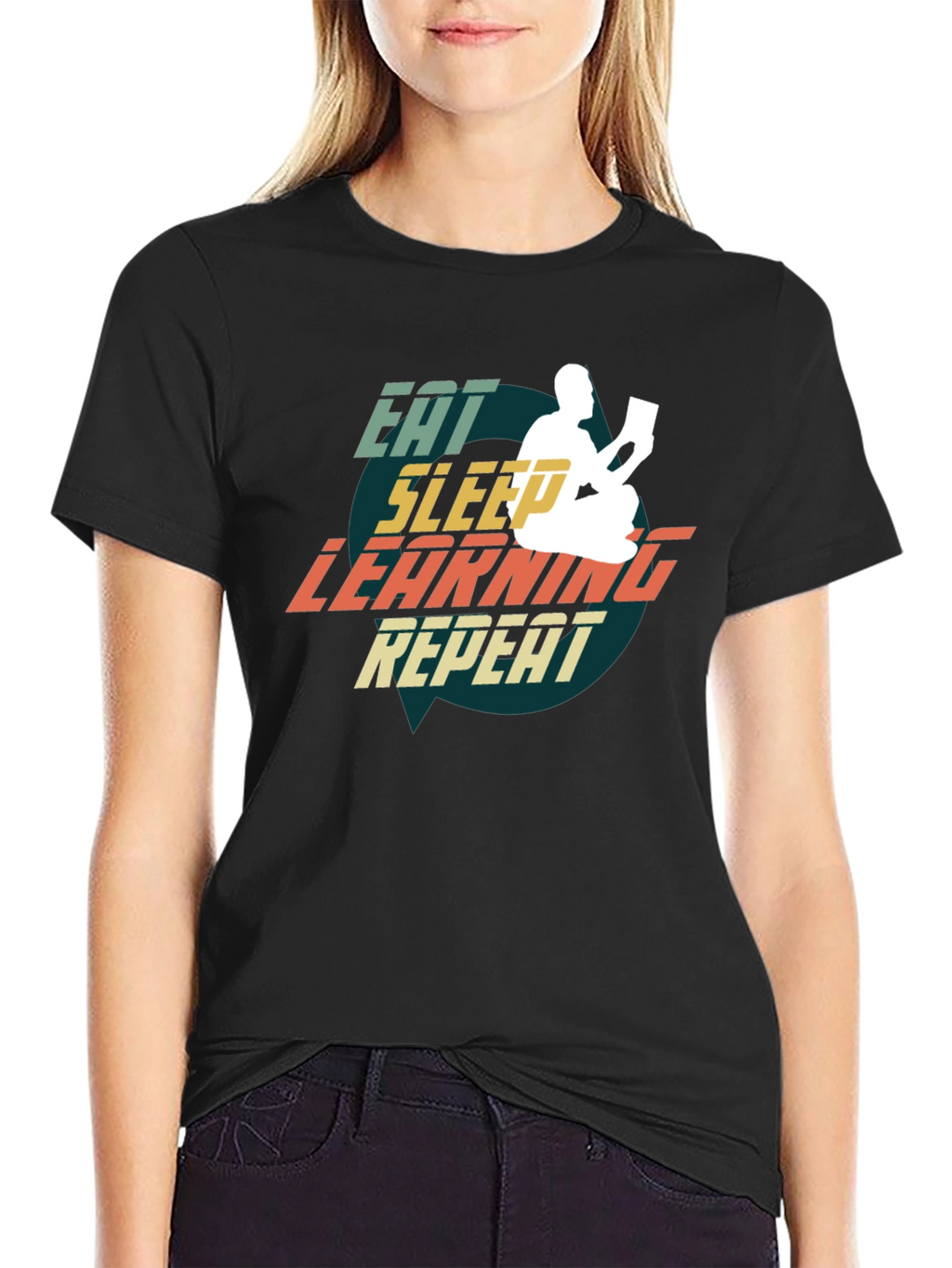 Eat Sleep Learning Repeat T-Shirt