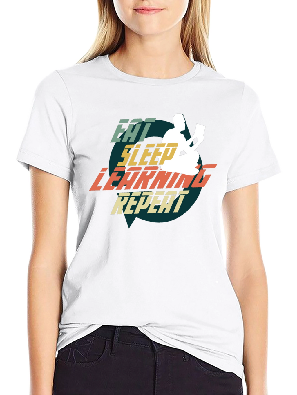 Eat Sleep Learning Repeat T-Shirt