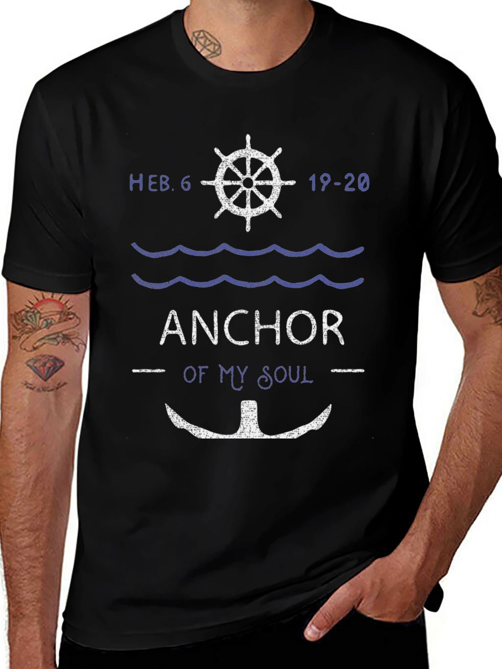 Anchor of My Soul Graphic T-Shirt