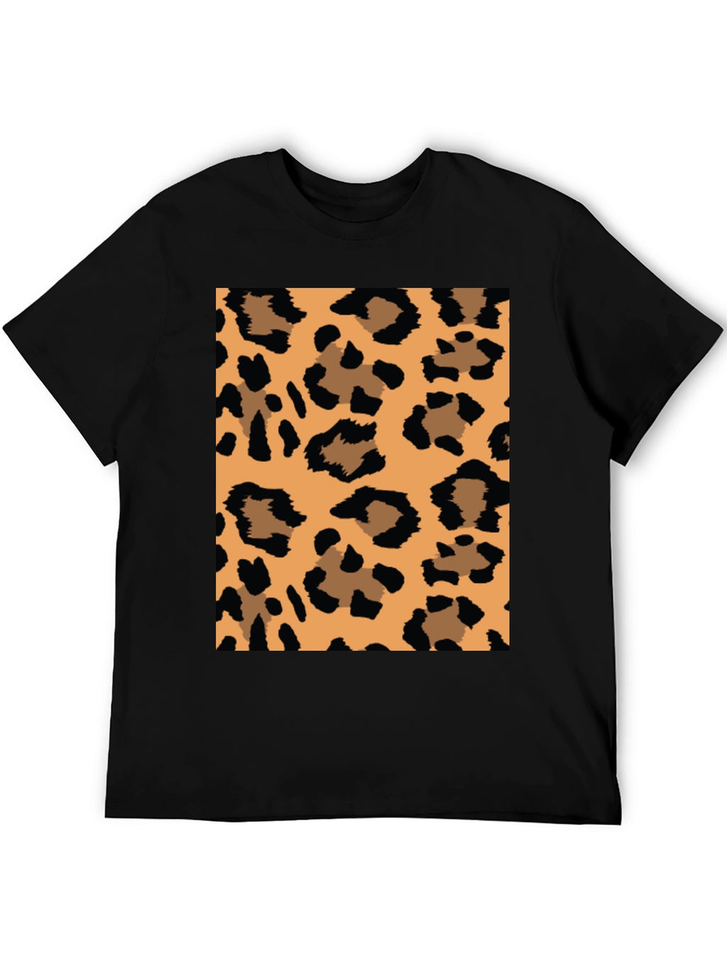 Leopard Print Graphic Tee
