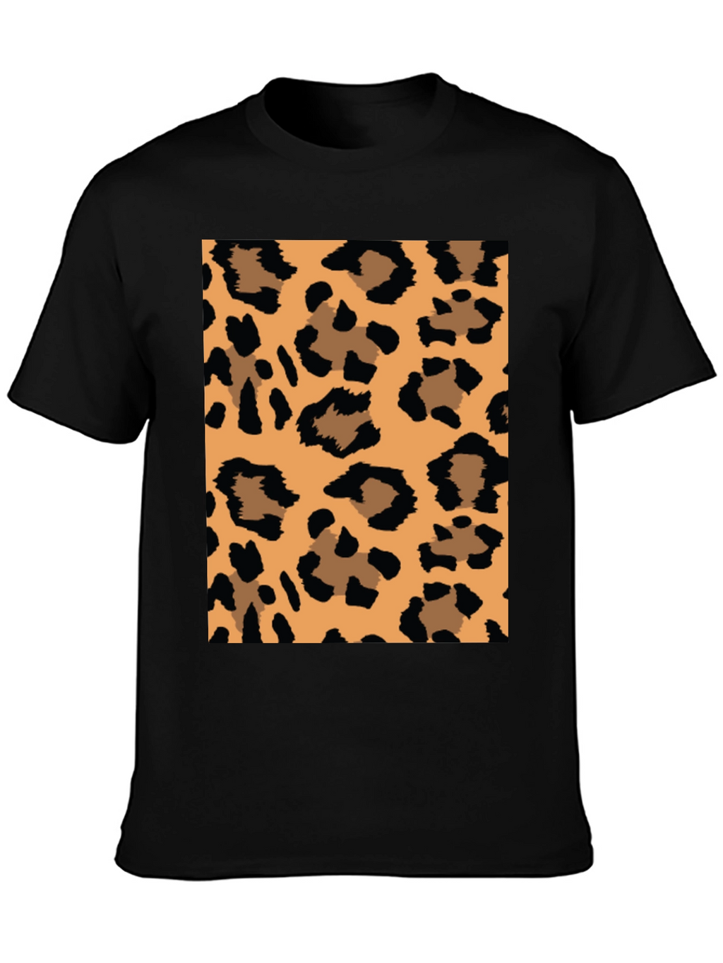 Leopard Print Graphic Tee