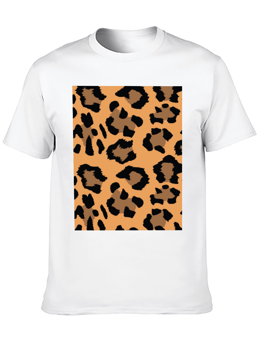Leopard Print Graphic Tee