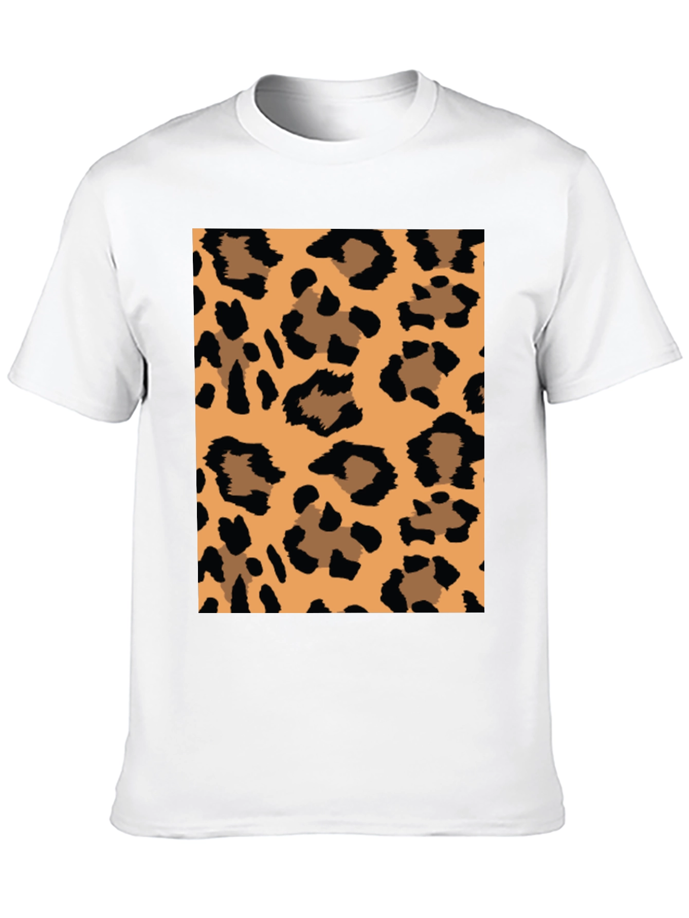 Leopard Print Graphic Tee
