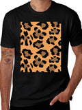 Leopard Print Graphic Tee