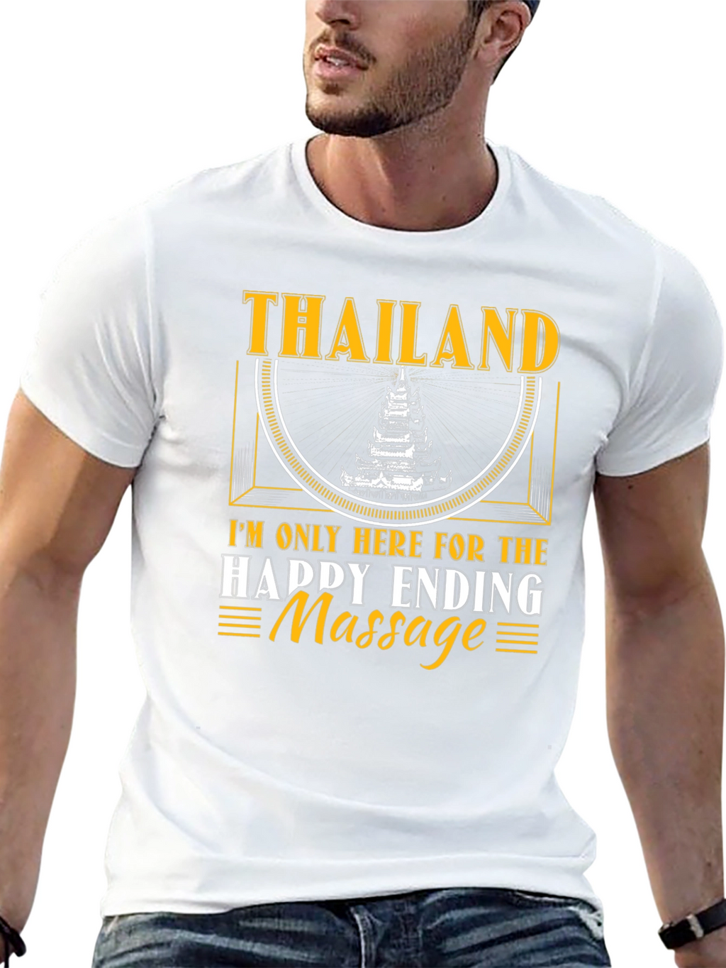 Thailand Happy Ending Massage Novelty T-Shirt