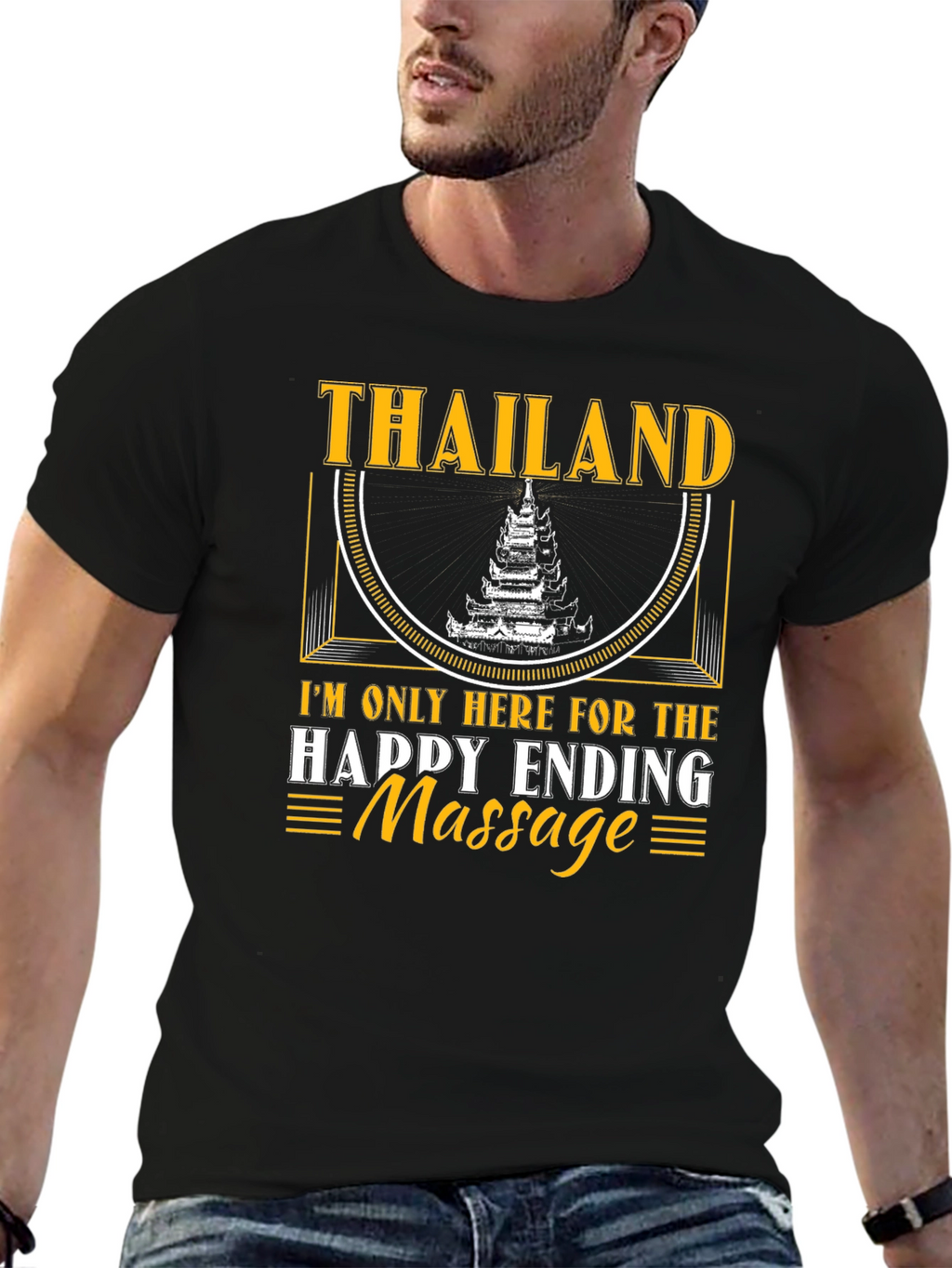 Thailand Happy Ending Massage Novelty T-Shirt
