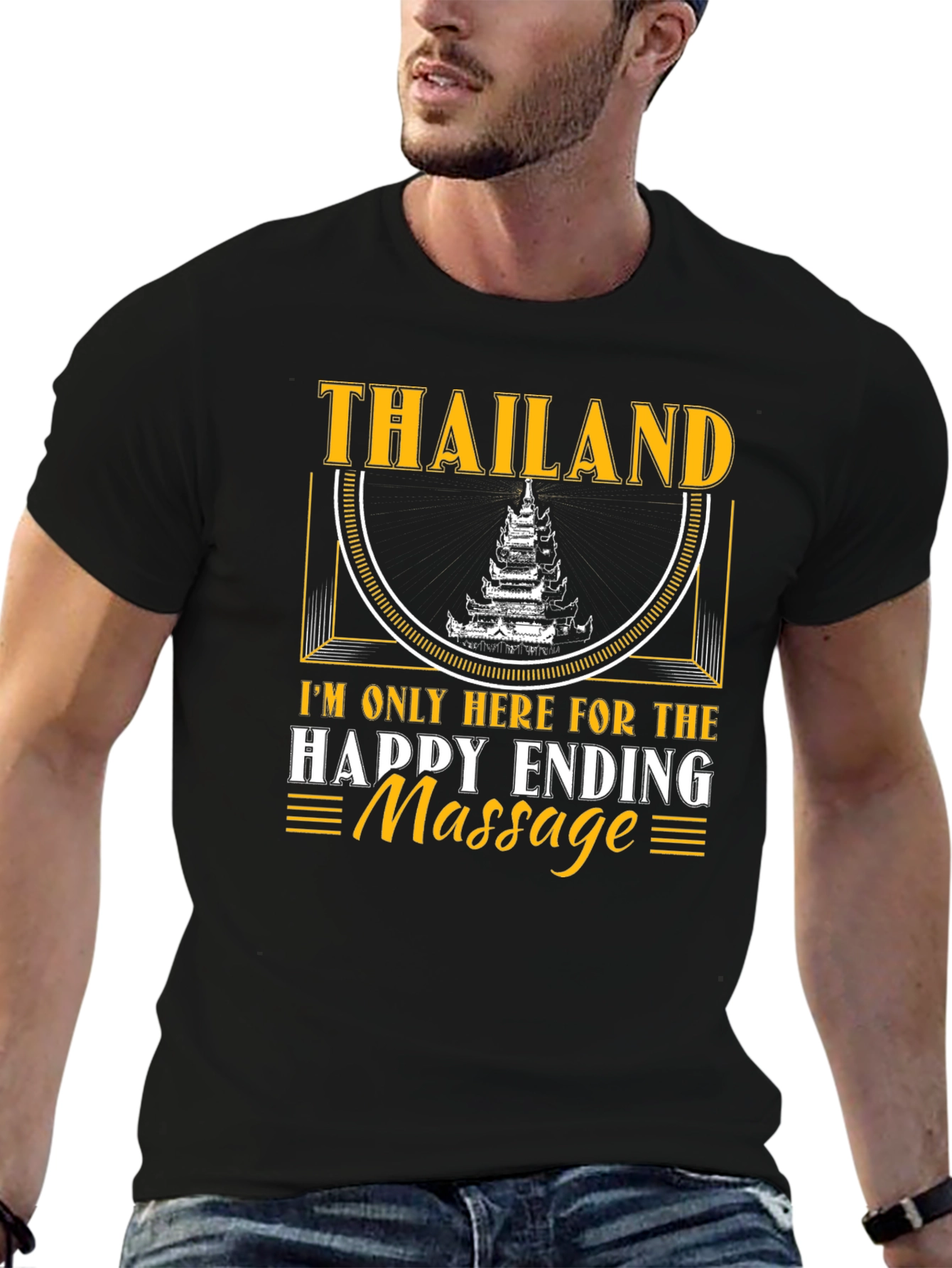 Thailand Happy Ending Massage Novelty T-Shirt