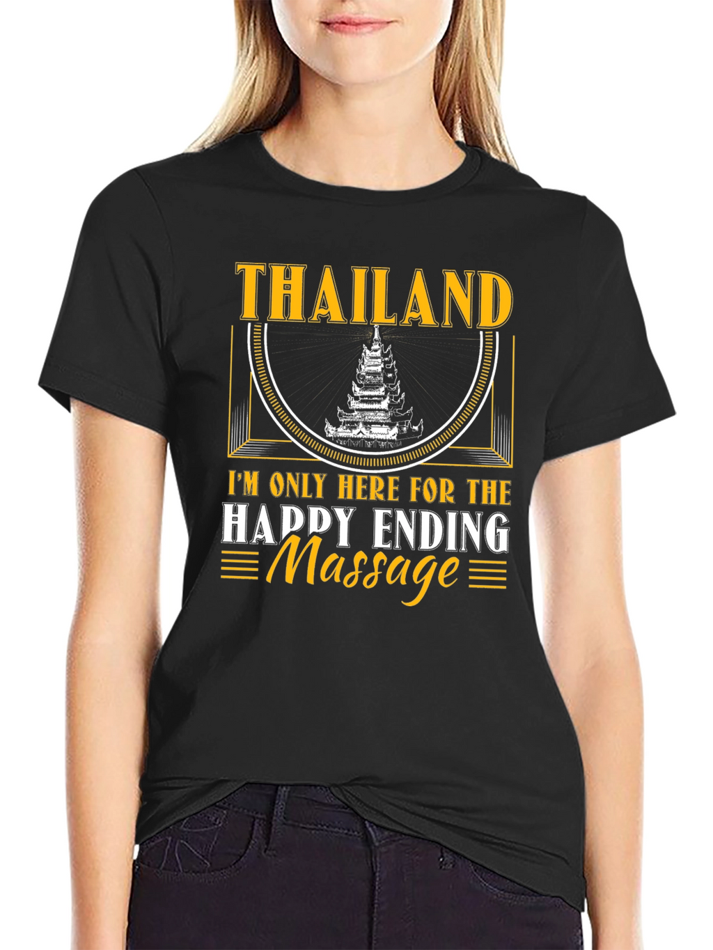 Thailand Happy Ending Massage Novelty T-Shirt