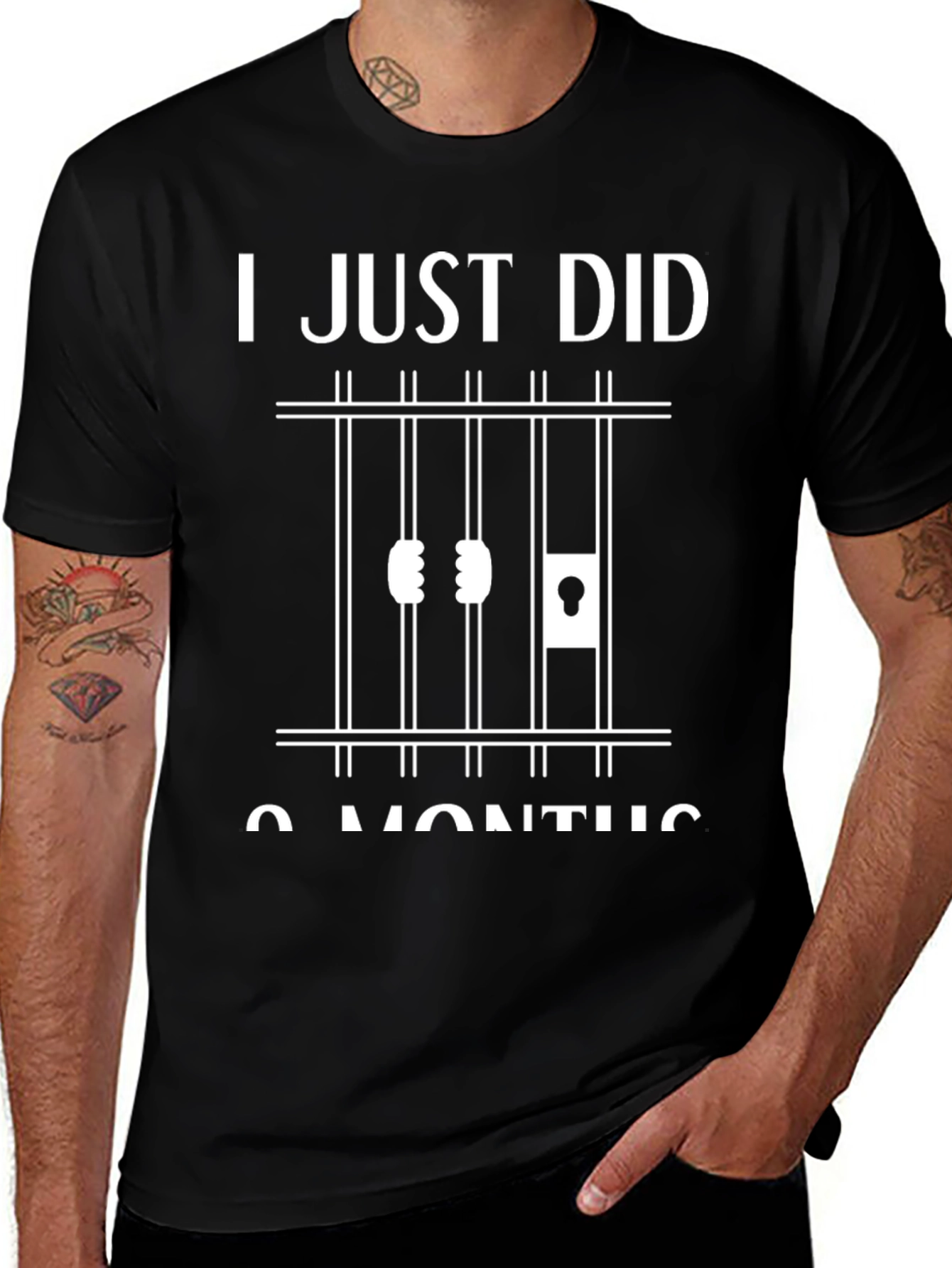 I Just Did 9 Months Prison Humor T-Shirt