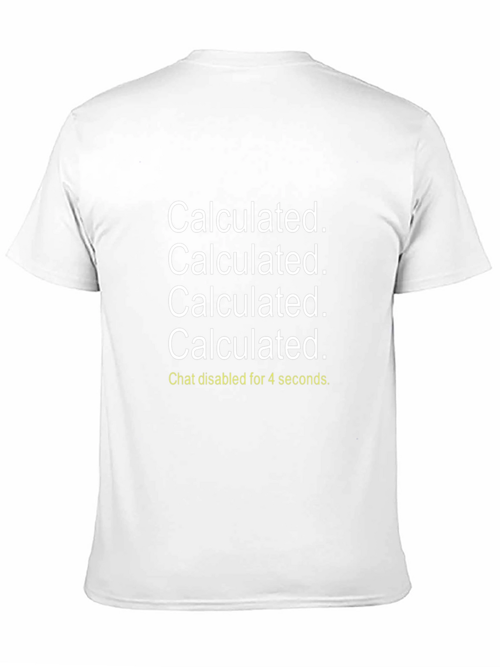 Calculated T-Shirt - Rocket League Inspired