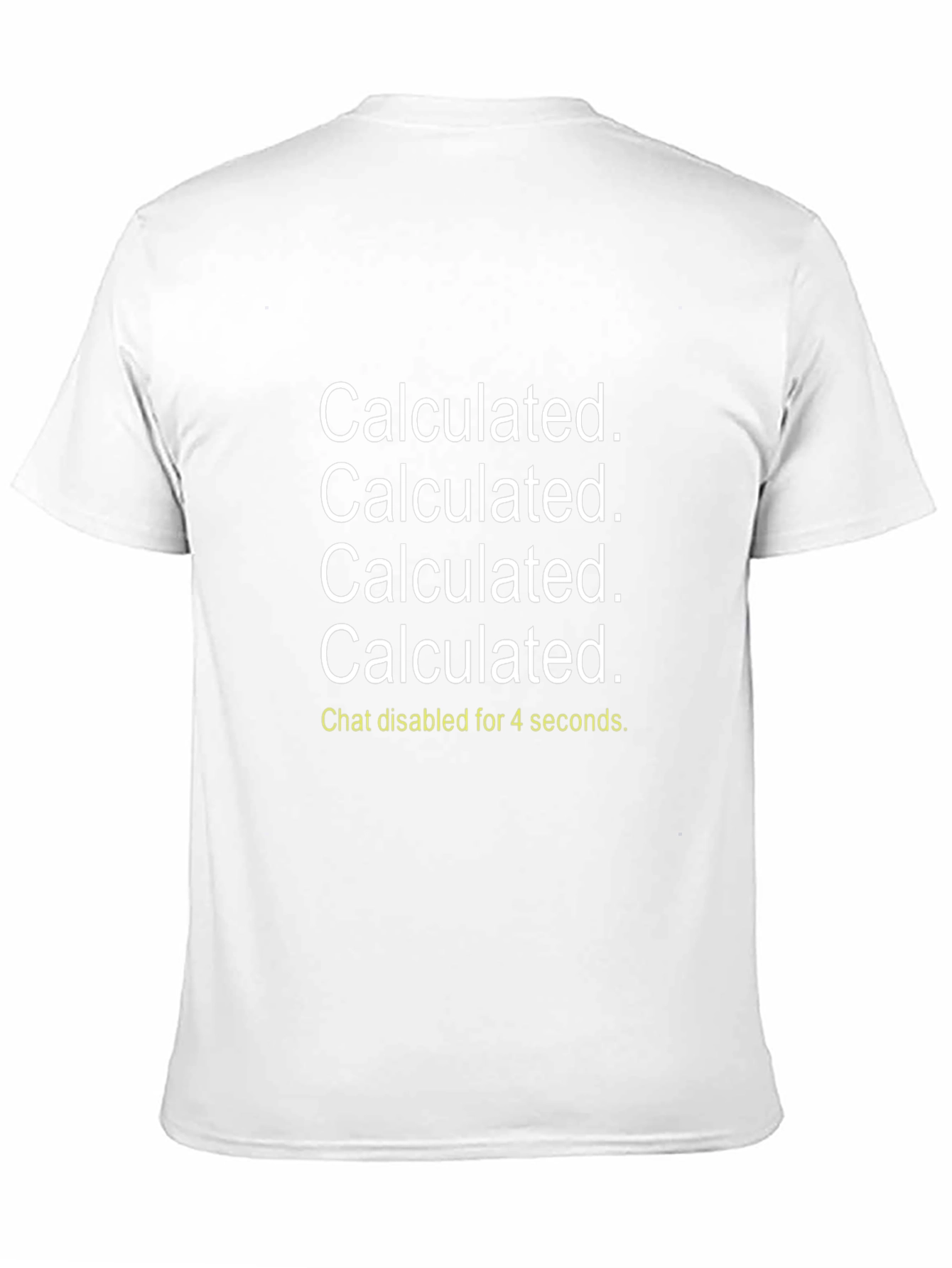 Calculated T-Shirt - Rocket League Inspired