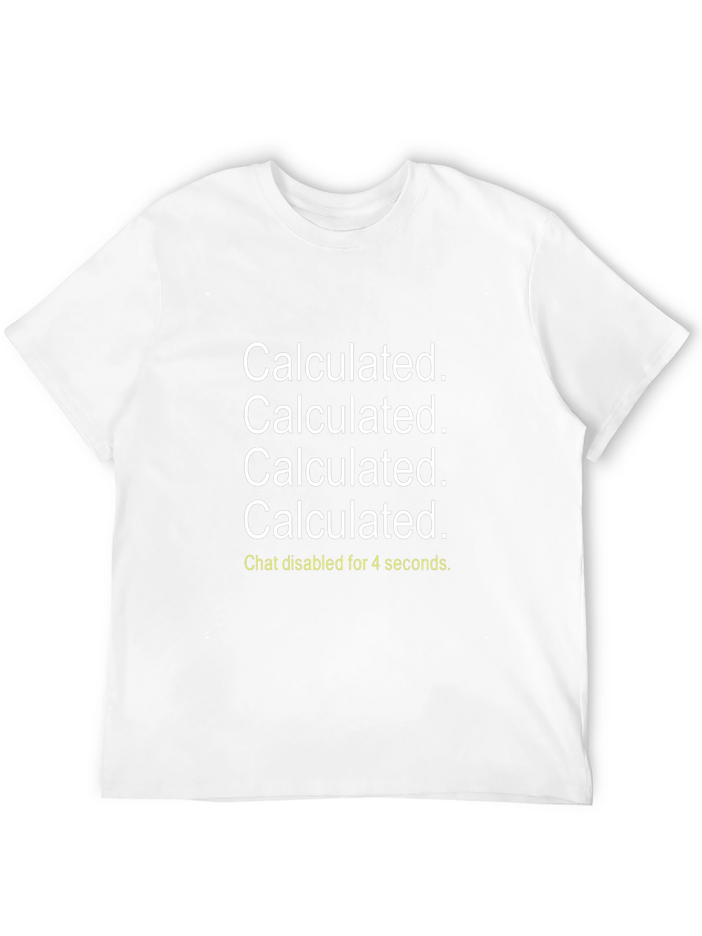 Calculated T-Shirt - Rocket League Inspired