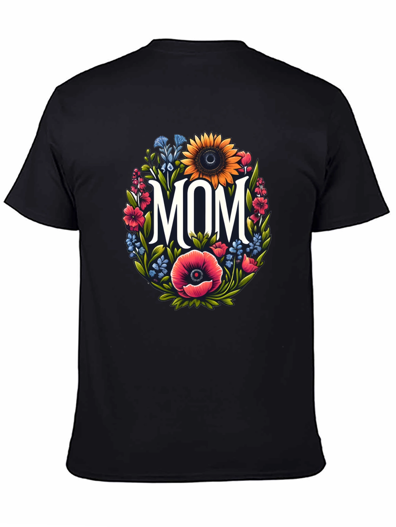 Floral Mom T-Shirt - Stylish Family Apparel