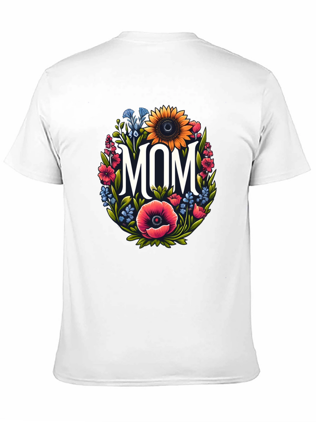Floral Mom T-Shirt - Stylish Family Apparel