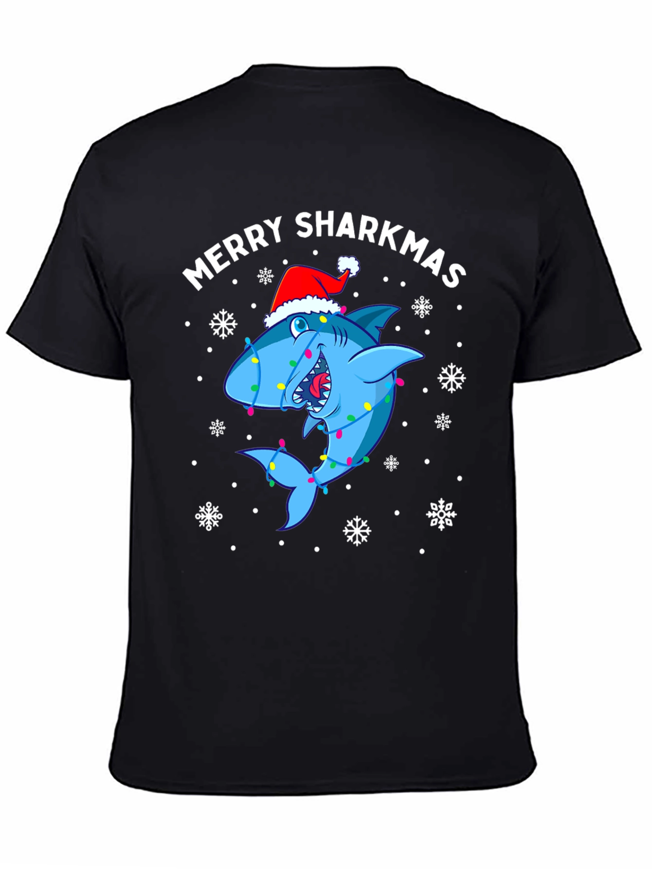 Merry Sharkmas Holiday T-Shirt