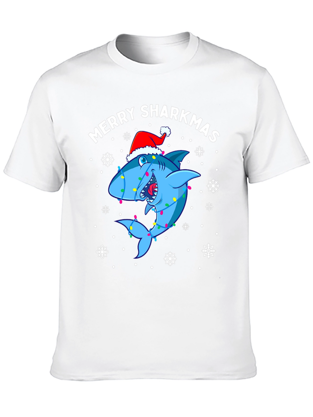 Merry Sharkmas Holiday T-Shirt