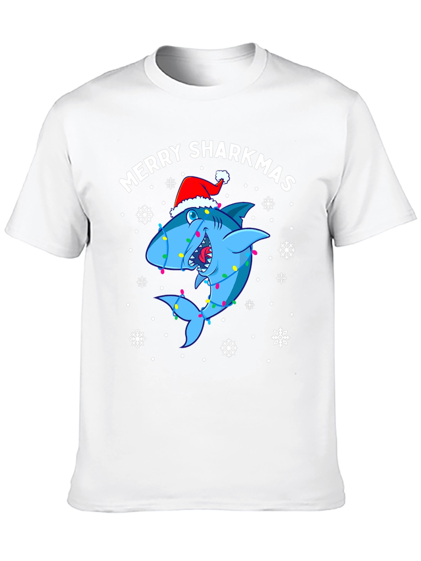 Merry Sharkmas Holiday T-Shirt