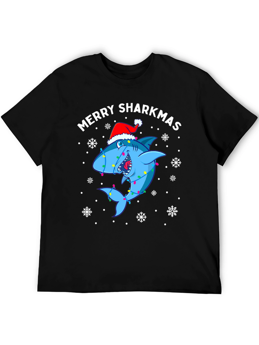 Merry Sharkmas Holiday T-Shirt