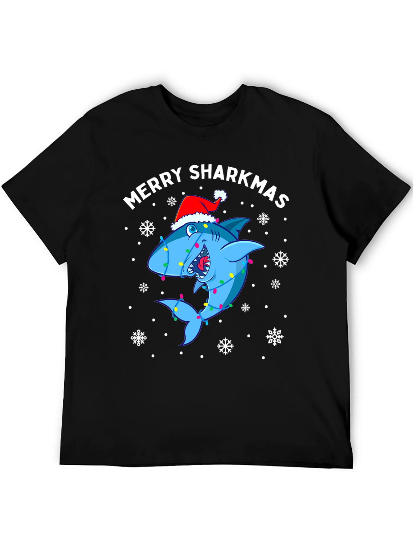 Merry Sharkmas Holiday T-Shirt