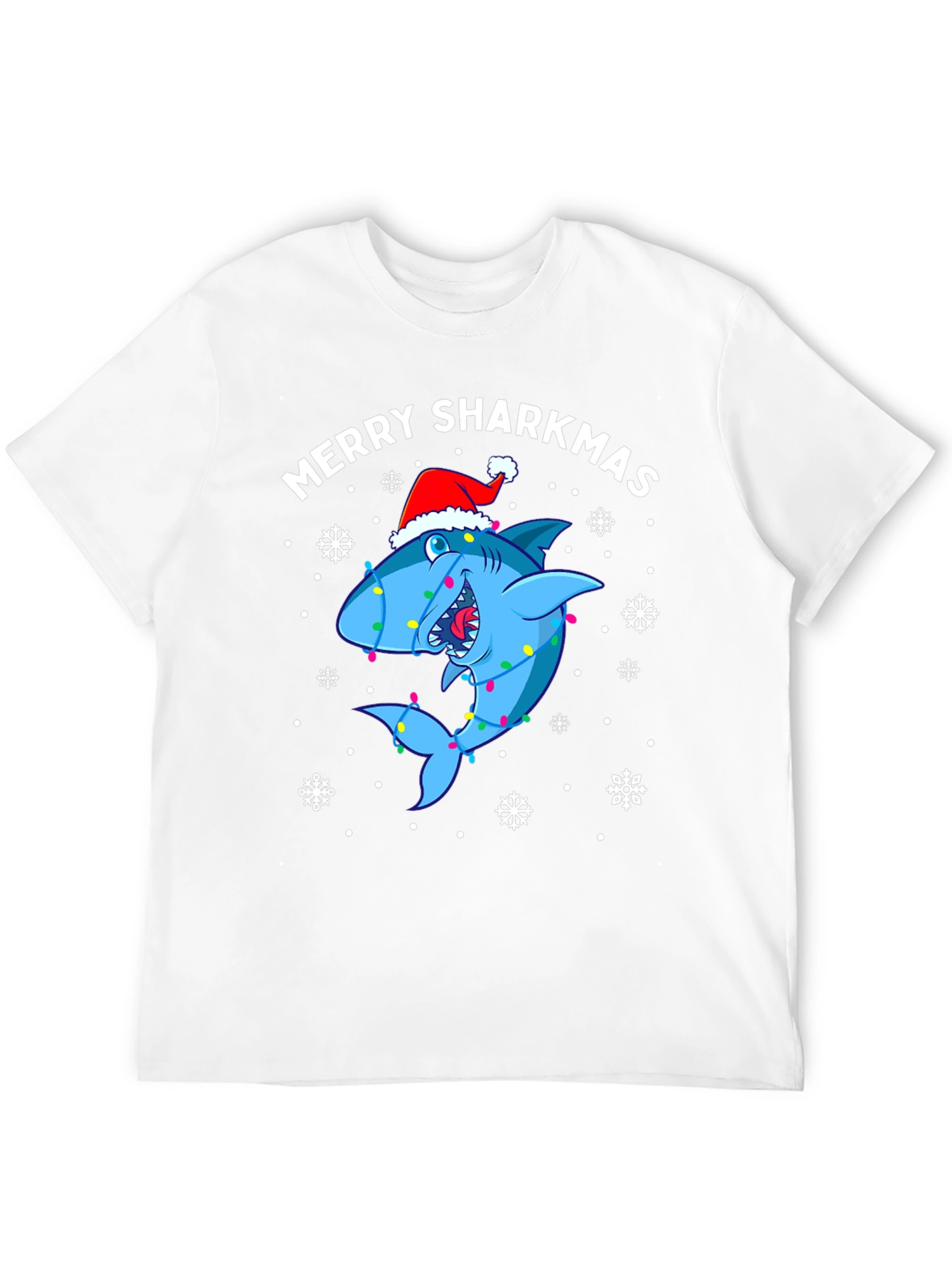 Merry Sharkmas Holiday T-Shirt