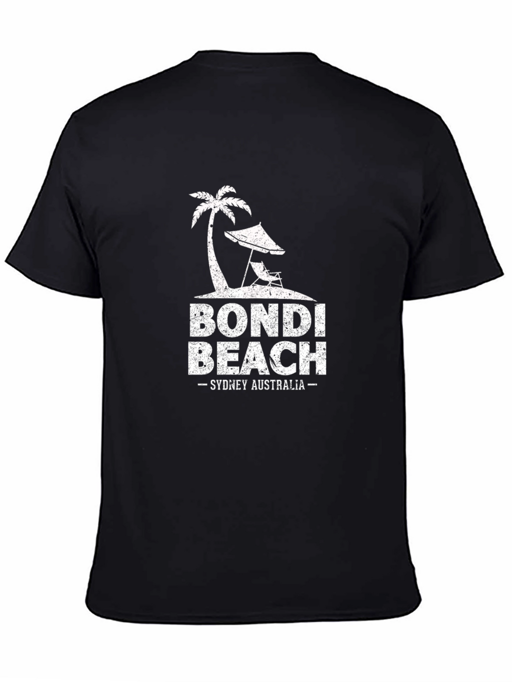 Bondi Beach Sydney Australia Black T-Shirt