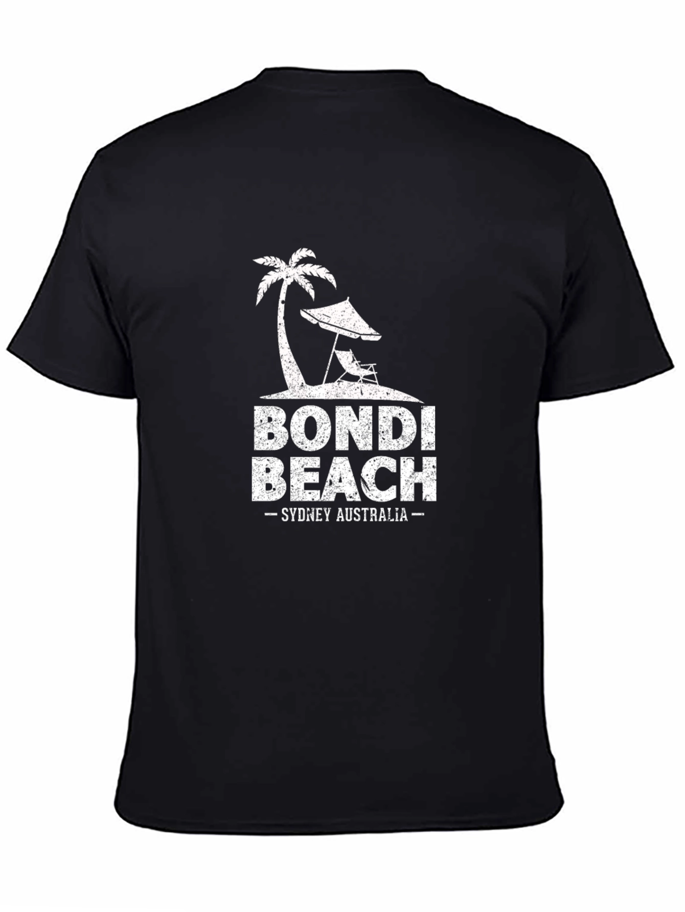 Bondi Beach Sydney Australia Black T-Shirt