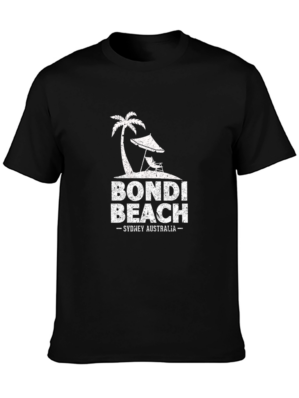 Bondi Beach Sydney Australia Black T-Shirt
