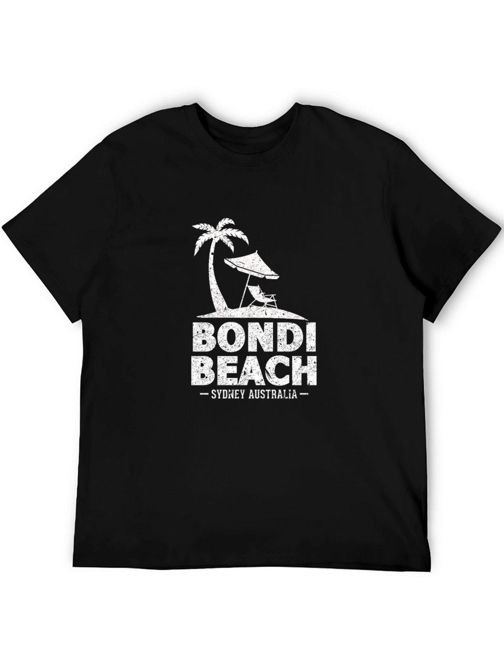 Bondi Beach Sydney Australia Black T-Shirt