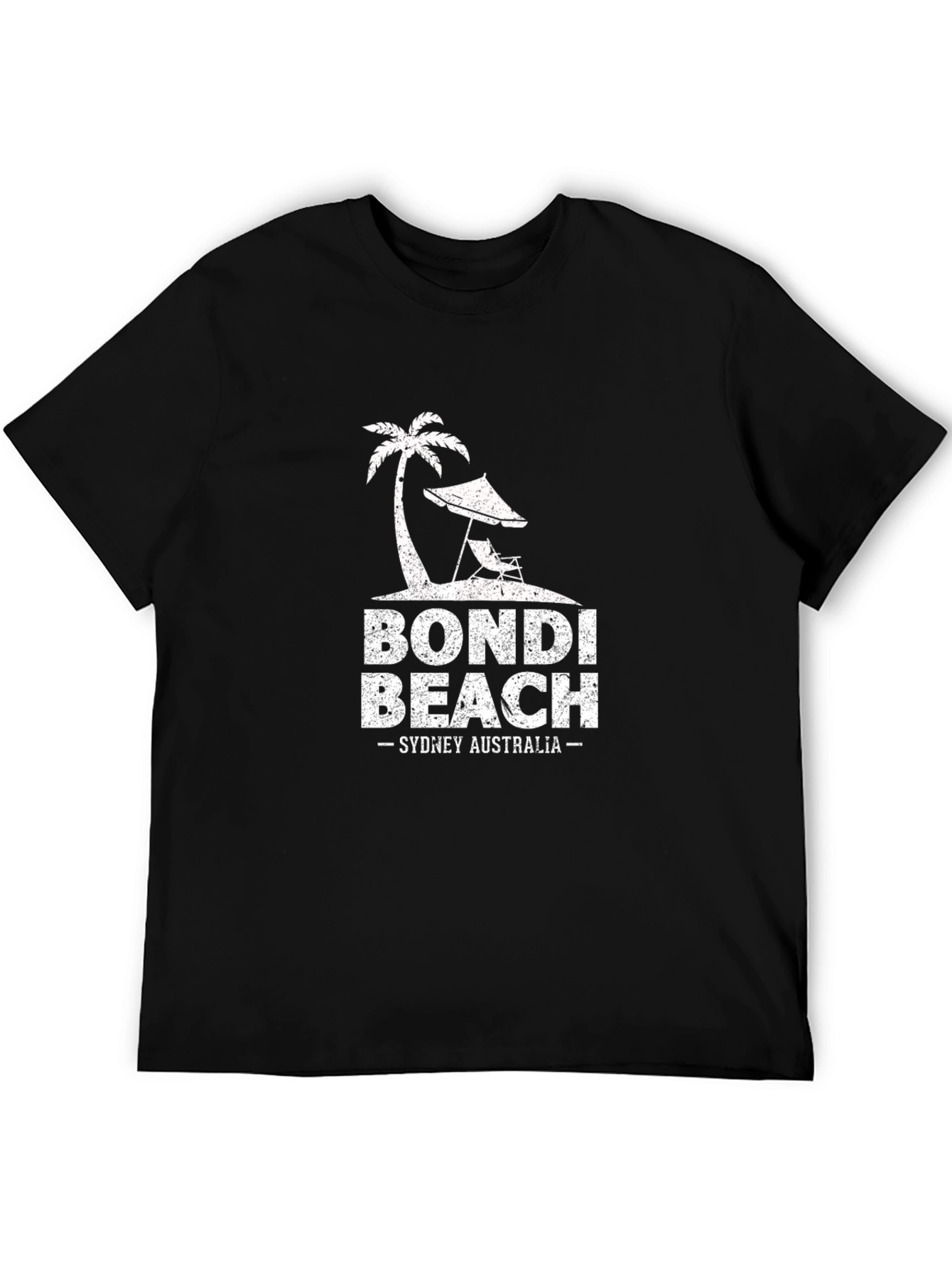 Bondi Beach Sydney Australia Black T-Shirt