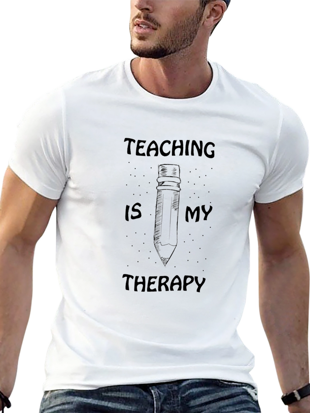 Teaching is My Therapy T-Shirt