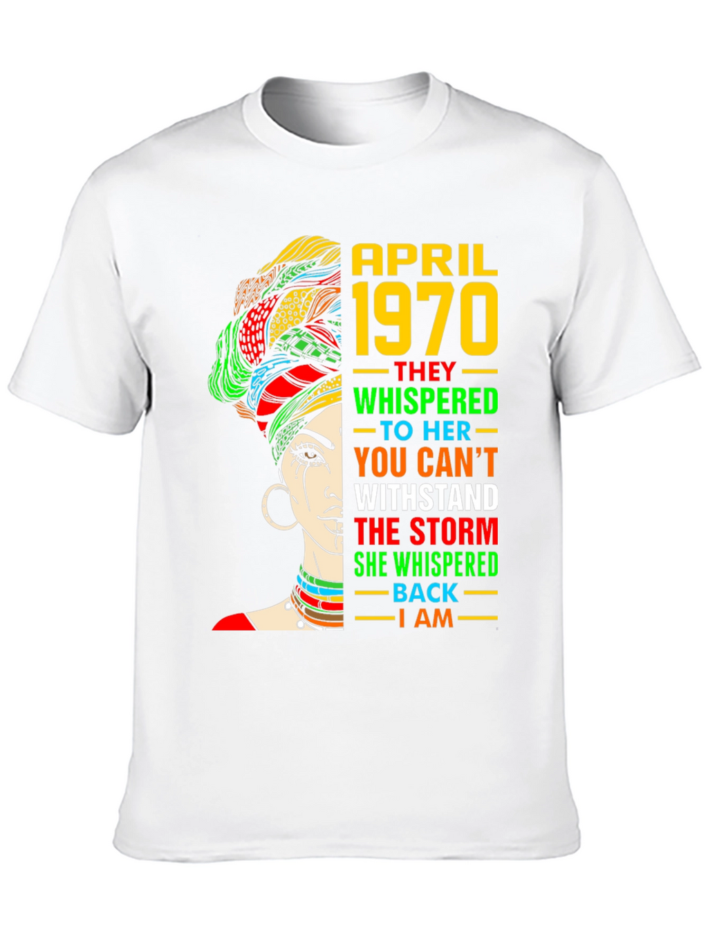 April 1970 Black History T-Shirt