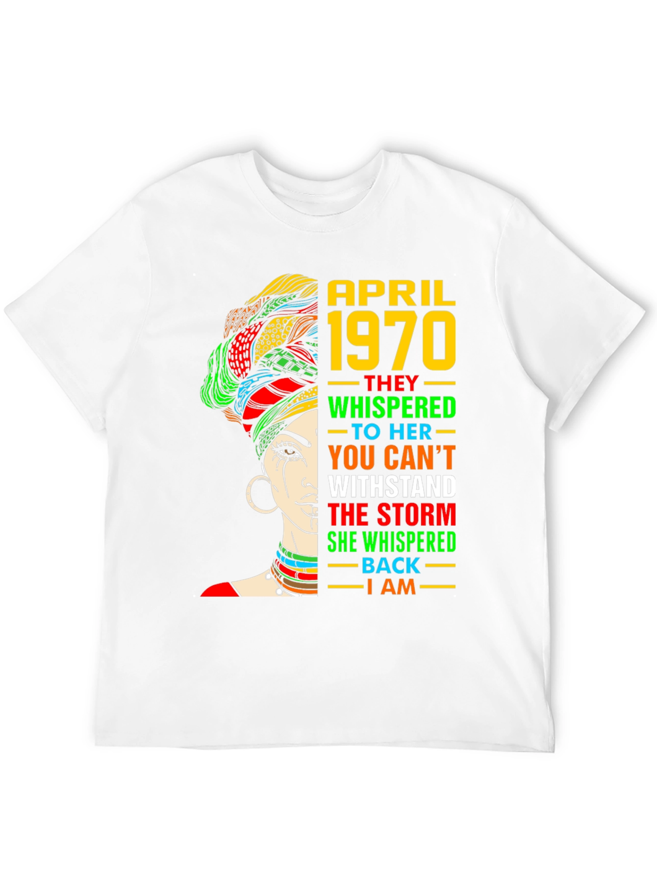 April 1970 Black History T-Shirt