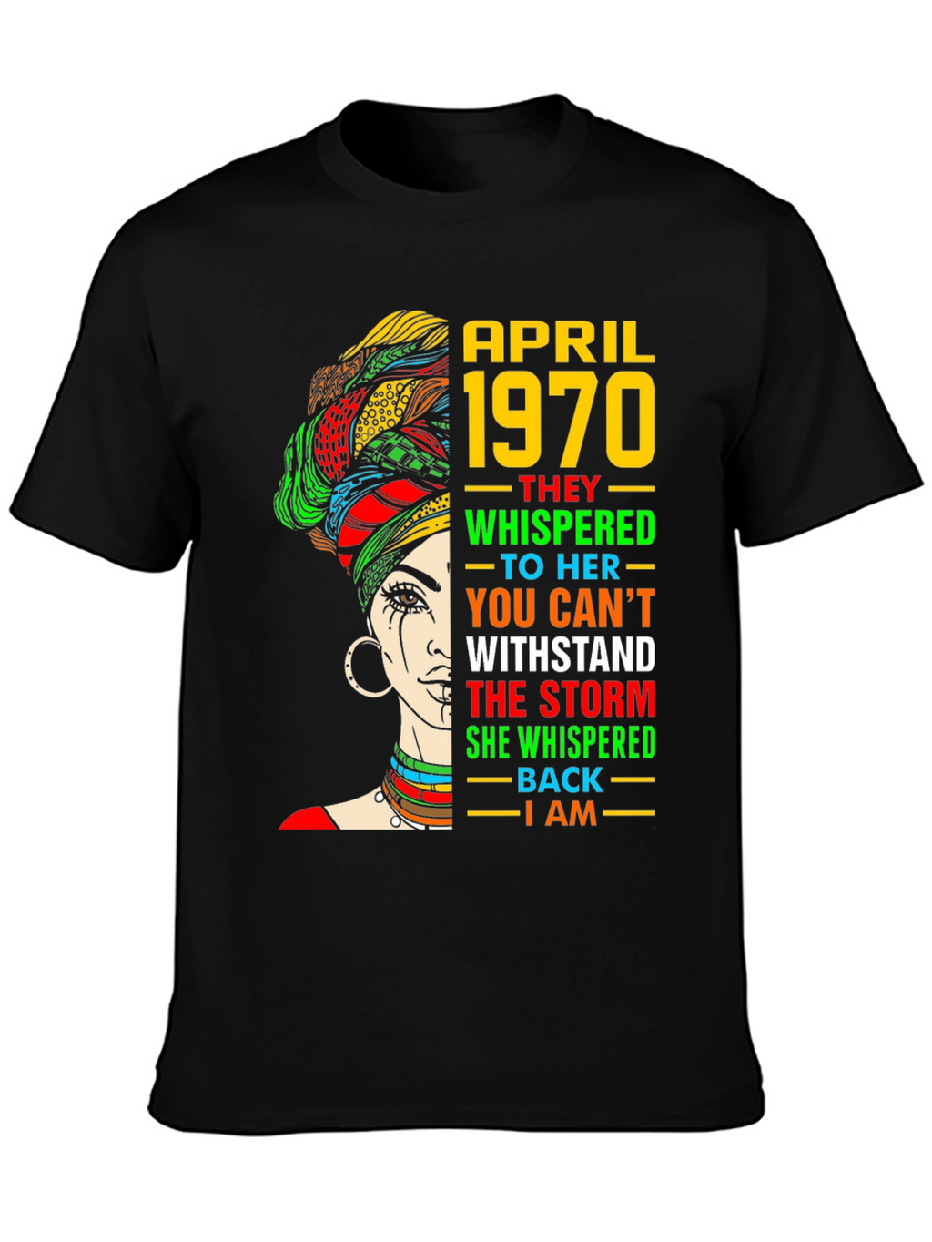 April 1970 Black History T-Shirt