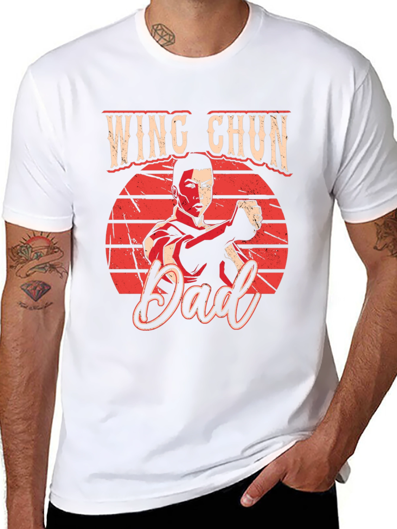 Wing Chun Dad Martial Arts T-Shirt